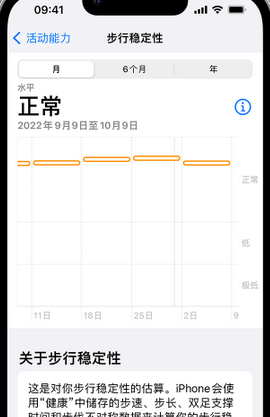 芦溪iPhone手机维修如何在iPhone开启'步行稳定性通知'