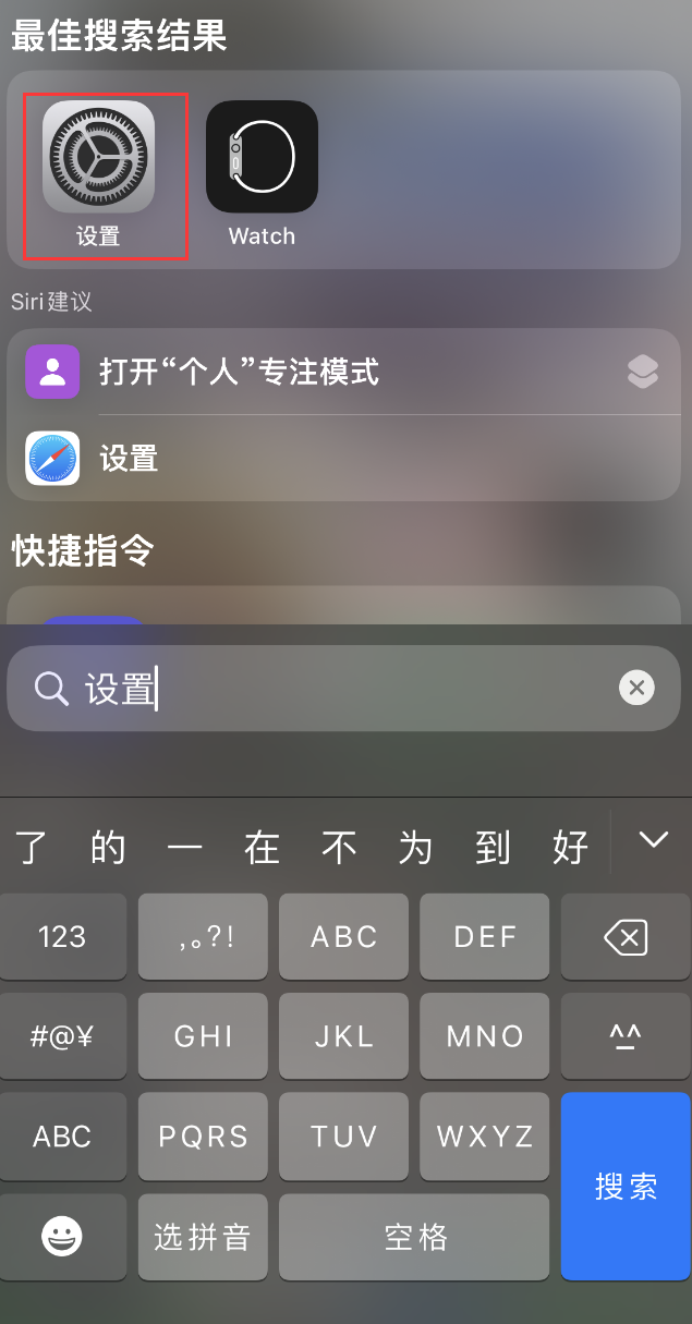 芦溪苹果手机维修分享：iPhone 找不到“设置”或“App Store”怎么办？ 